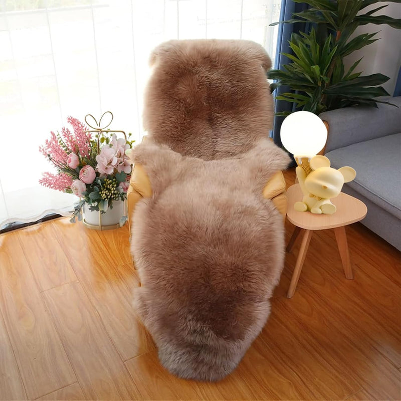 Double Sheepskin Rug Genuine New Zealand