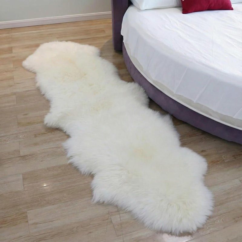 Double Sheepskin Rug Genuine New Zealand