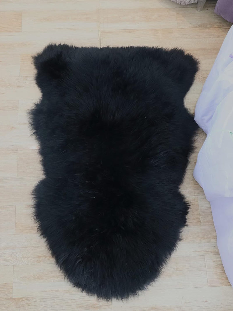 Double Sheepskin Rug Genuine New Zealand