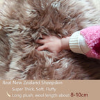 Double Sheepskin Rug Genuine New Zealand