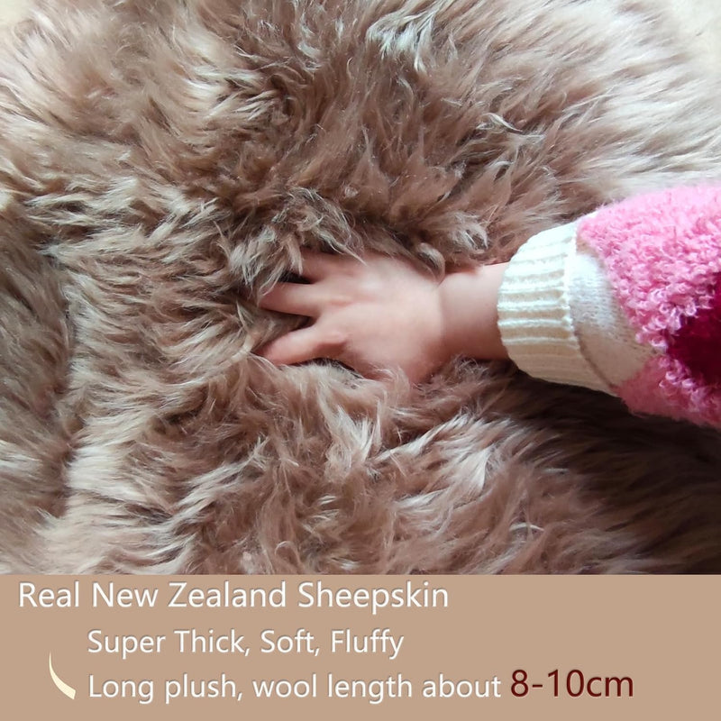 Double Sheepskin Rug Genuine New Zealand