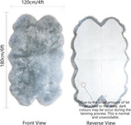Double Sheepskin Rug Genuine New Zealand