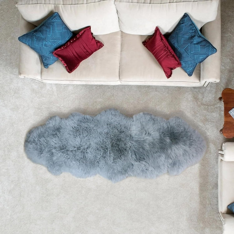 Double Sheepskin Rug Genuine New Zealand