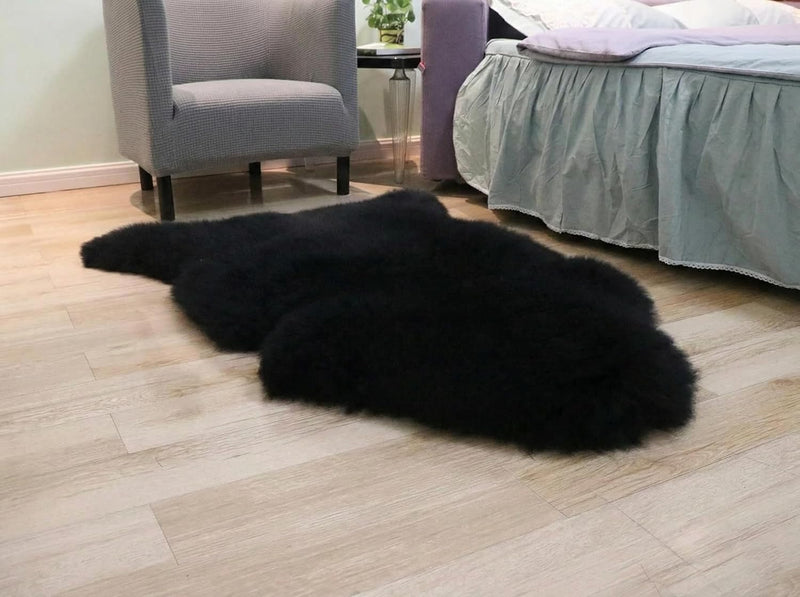 Double Sheepskin Rug Genuine New Zealand
