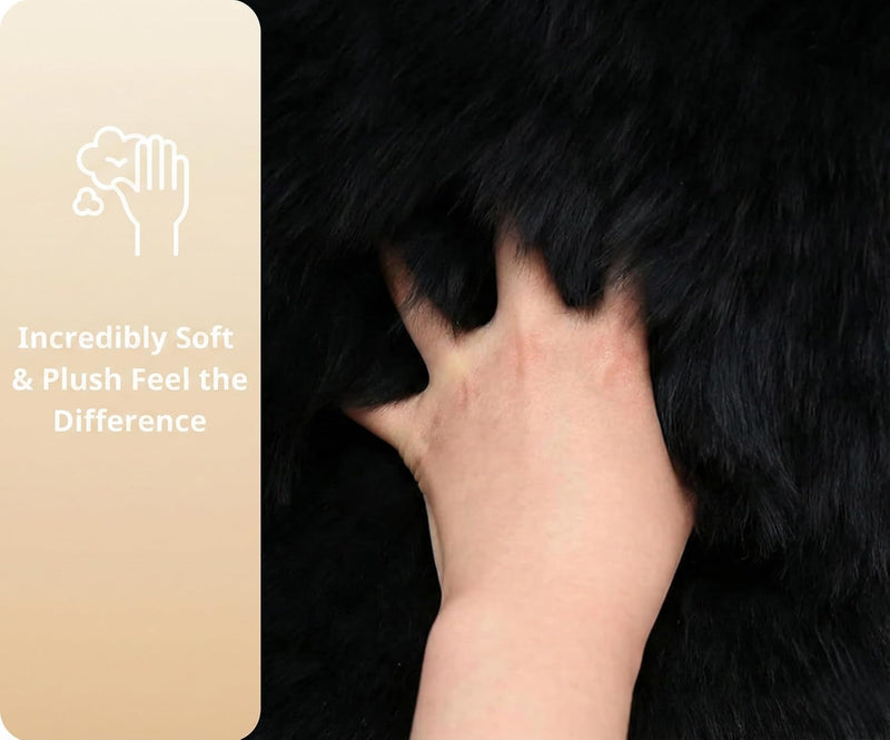 Double Sheepskin Rug Genuine New Zealand