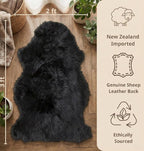 Double Sheepskin Rug Genuine New Zealand