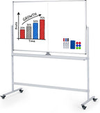 Double Sided Whiteboard with Stand