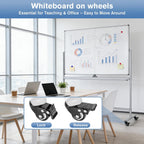 Double Sided Whiteboard with Stand