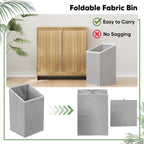 Double Tilt Out Laundry Hamper Cabinet Hidden