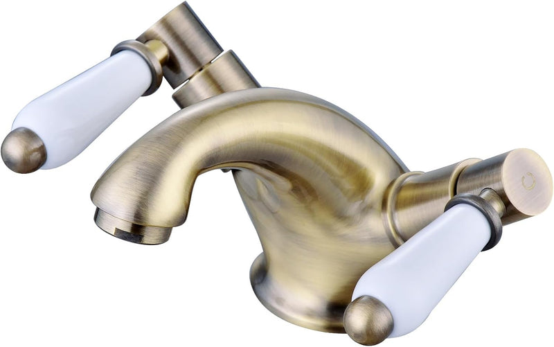 Downton Pillar Taps English Hot Cold