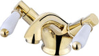 Downton Pillar Taps English Hot Cold