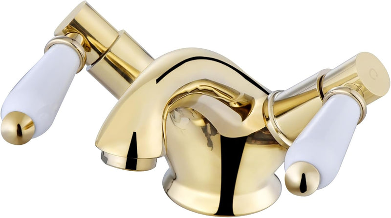 Downton Pillar Taps English Hot Cold
