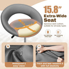 Drafting Chair for Standing Desk Height Adjustable Rolling