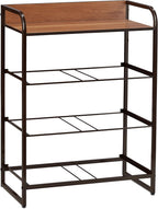 Dresser 4 Drawer Compartments with Shelf Folding Baskets