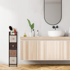 Dresser 7 Drawer Compartments with Shelf Folding Baskets