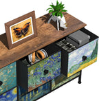 Dresser Bedroom with 6 Fabric Drawers Wide Dressers