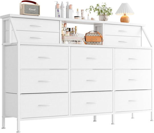 Dresser for Bedroom with 13 Drawers 55” Wide
