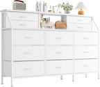 Dresser for Bedroom with 13 Drawers 55” Wide