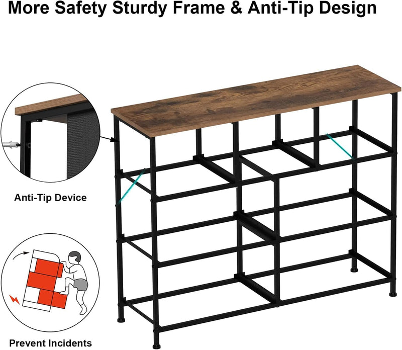 Dresser with Drawer for Bedroom 9 Fabric Drawers