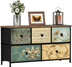 Dresser with Drawer for Bedroom 9 Fabric Drawers