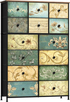 Dresser with Drawer for Bedroom 9 Fabric Drawers