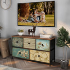 Dresser with Drawer for Bedroom 9 Fabric Drawers