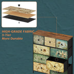 Dresser with Drawer for Bedroom 9 Fabric Drawers