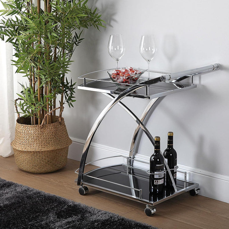 Driana Modern Waitress Trolley for Kitchen Living Room
