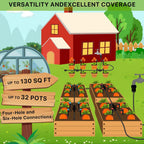 Drip Irrigation System Quick Connector Garden Watering Automatic