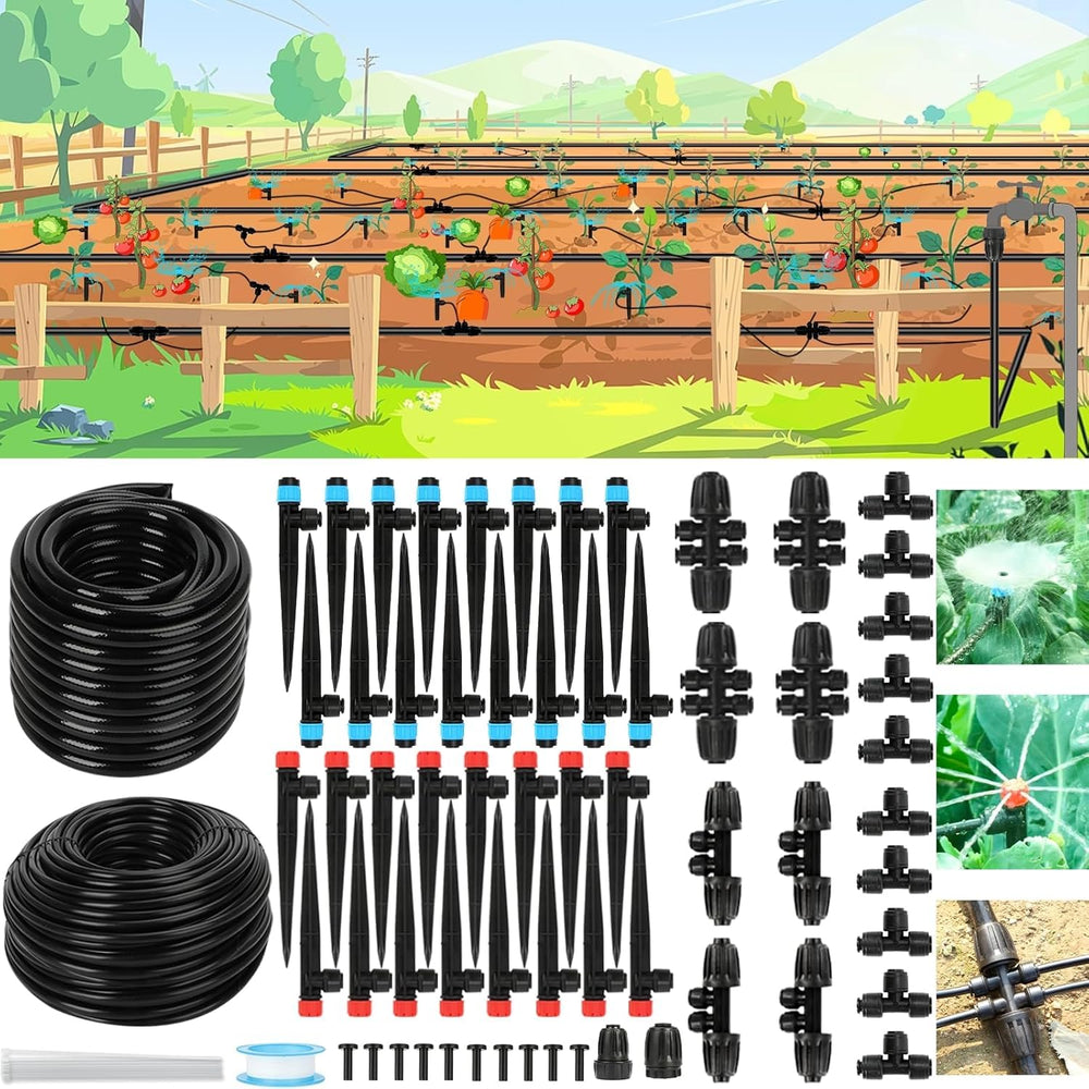 Drip Irrigation System Quick Connector Garden Watering Automatic
