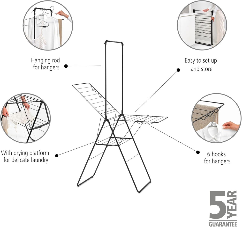 Drying Rack 20m + Rod Matt Xxl Clothes