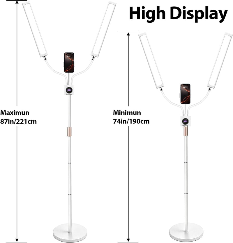 Dual Arms Lash Light Dimmable 3 Colour Tattoo