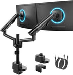 Dual Monitor Arm for 17-40 Inch Screens Up
