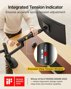 Dual Monitor Arm for 17-40 Inch Screens Up