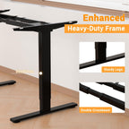 Dual Motor 2 Stage Standing Desk Frame USB