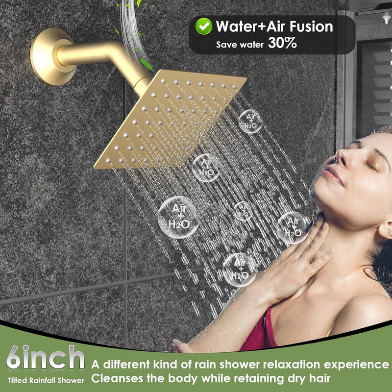 Dual Shower Head System with Body Spray Jets
