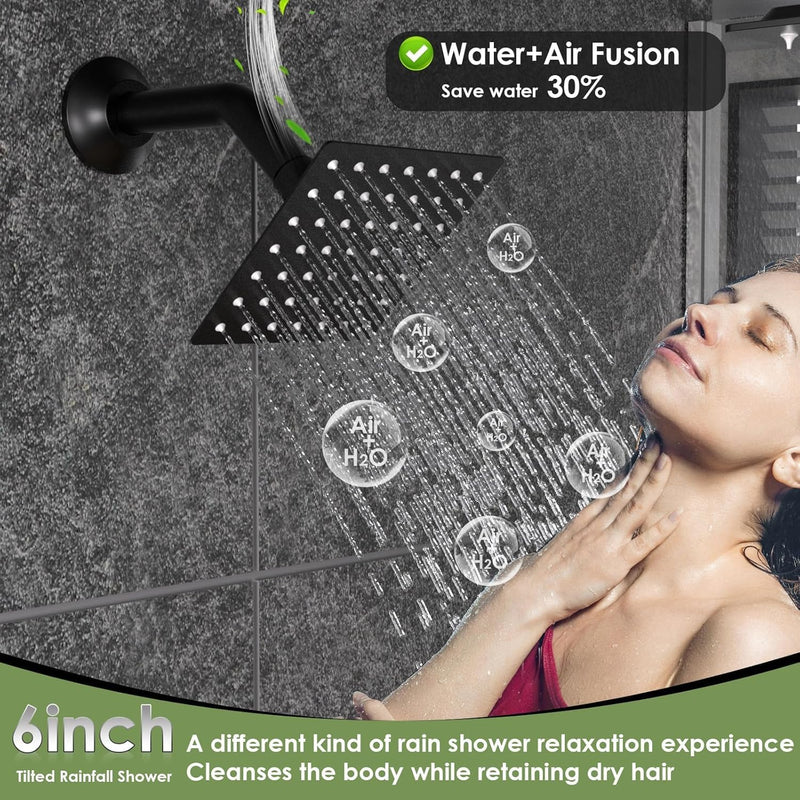 Dual Shower Head System with Body Spray Jets