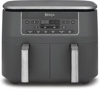 Dual Zone 6-In-1 7.6L Air Fryer 2 Drawers