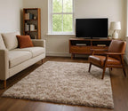 Duck Egg Rug Soft Plush Pile Fluffy High