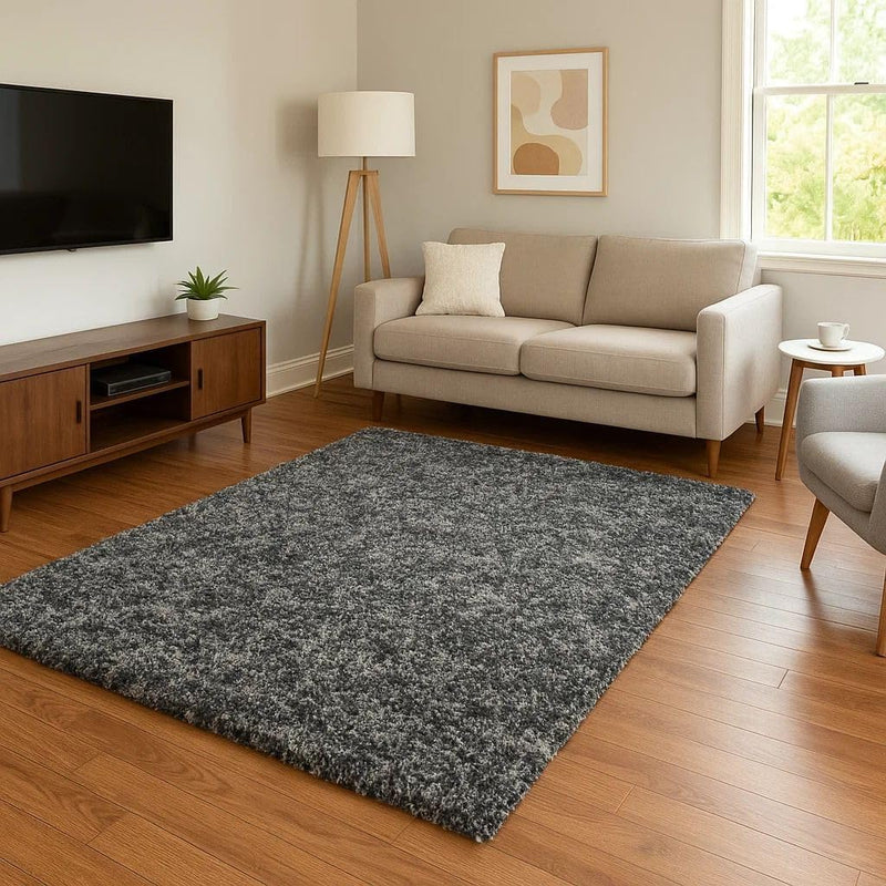 Rug Soft Plush Pile Fluffy High Density Comfort