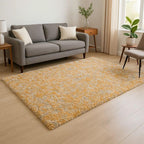Duck Egg Rug Soft Plush Pile Fluffy High