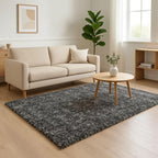 Duck Egg Rug Soft Plush Pile Fluffy High