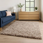 Duck Egg Rug Soft Plush Pile Fluffy High