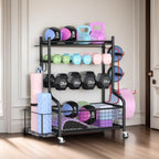 Dumbbell Rack Stand Multifunctional Weight for Dumbbells Yoga