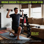 Dumbbell Rack Stand Weights Storage