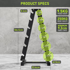 Dumbbell Rack Stand Weights Storage