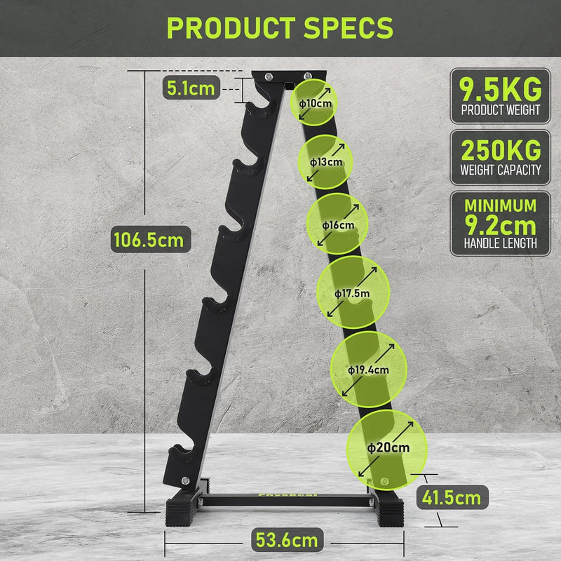 Dumbbell Rack Stand Weights Storage
