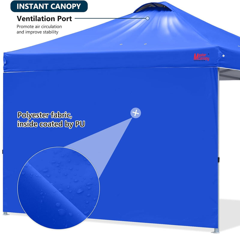 Gazebo Tent with 1 Sidewall