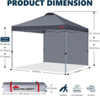 Gazebo Tent with 1 Sidewall