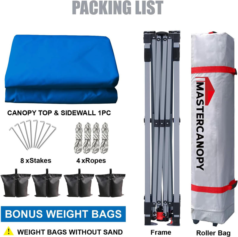 Gazebo Tent with 1 Sidewall